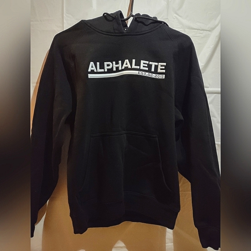 Alphalete/Small/Black Pullover Hoodie